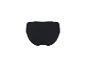 Culotte noire pour femme, vue de dos