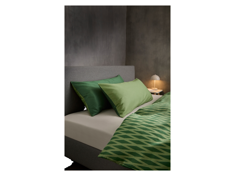 Lot de 2 taies d'oreiller en satin, 70 x 50 cm