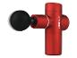 Pistolet de massage Vitalmaxx rouge avec embout de massage rond.