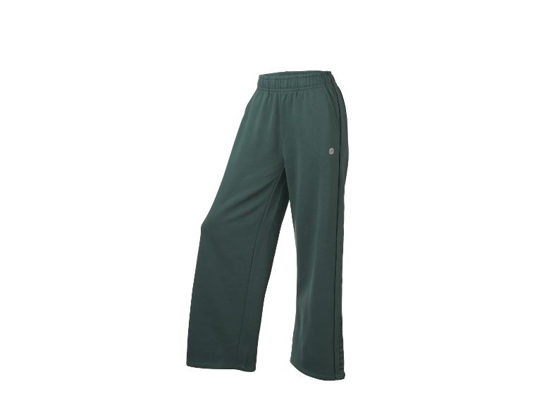 Pantalon de survêtement vert à jambe large