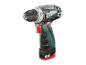 Perceuse-visseuse sans fil Metabo 12V en vert et noir