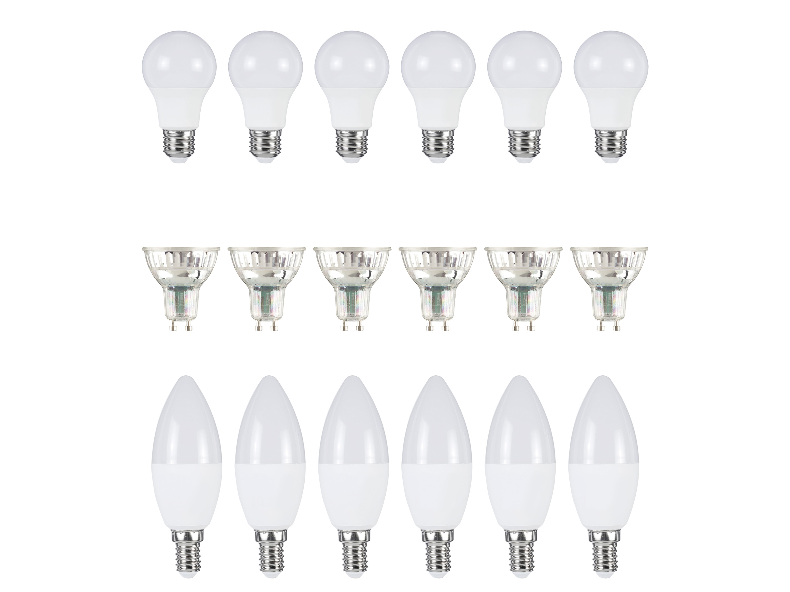 LIVARNO® Lot de 6 Ampoules LED
