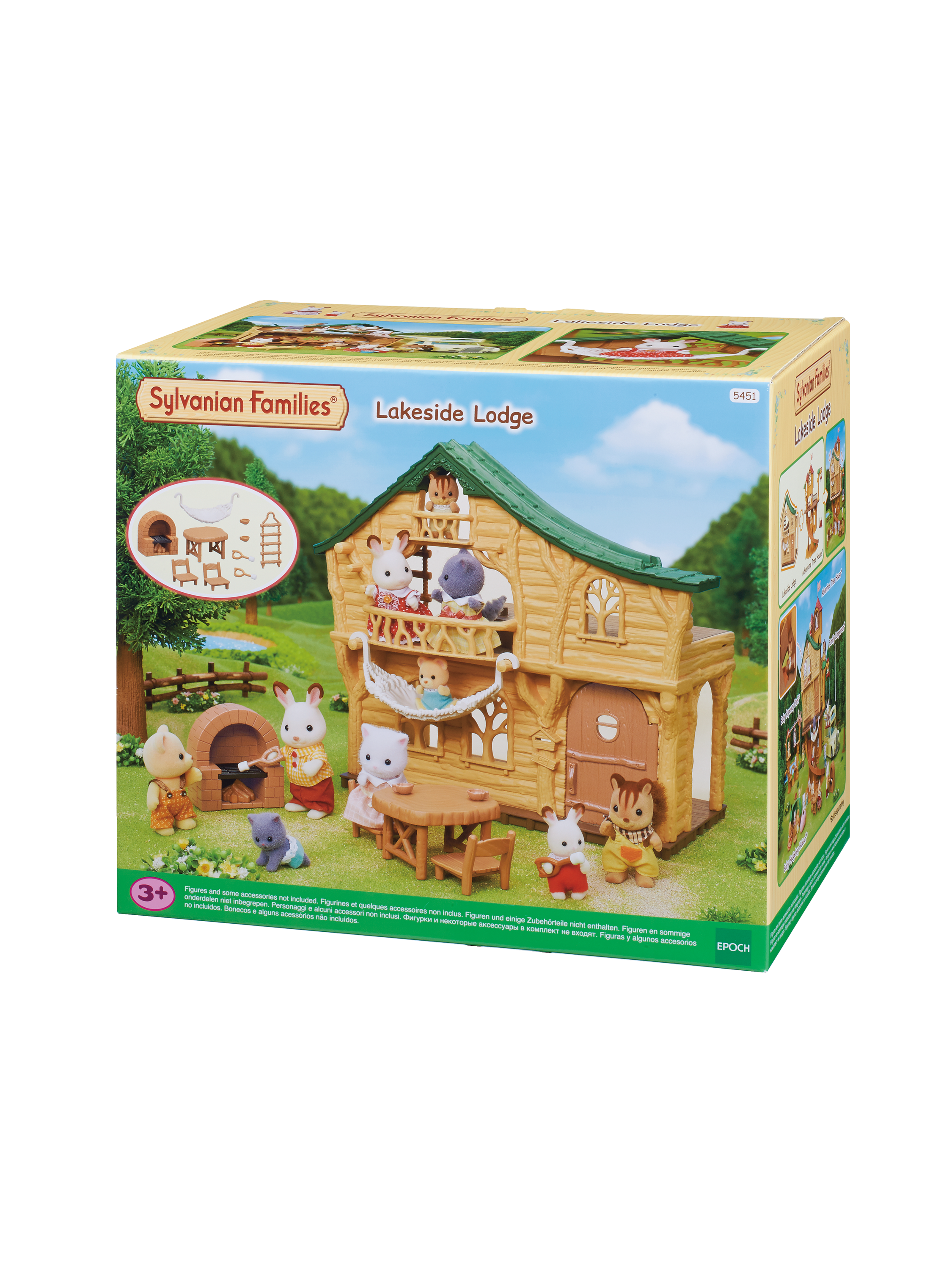 Mini univers Le chalet du lac SYLVANIAN FAMILIES - vue 4