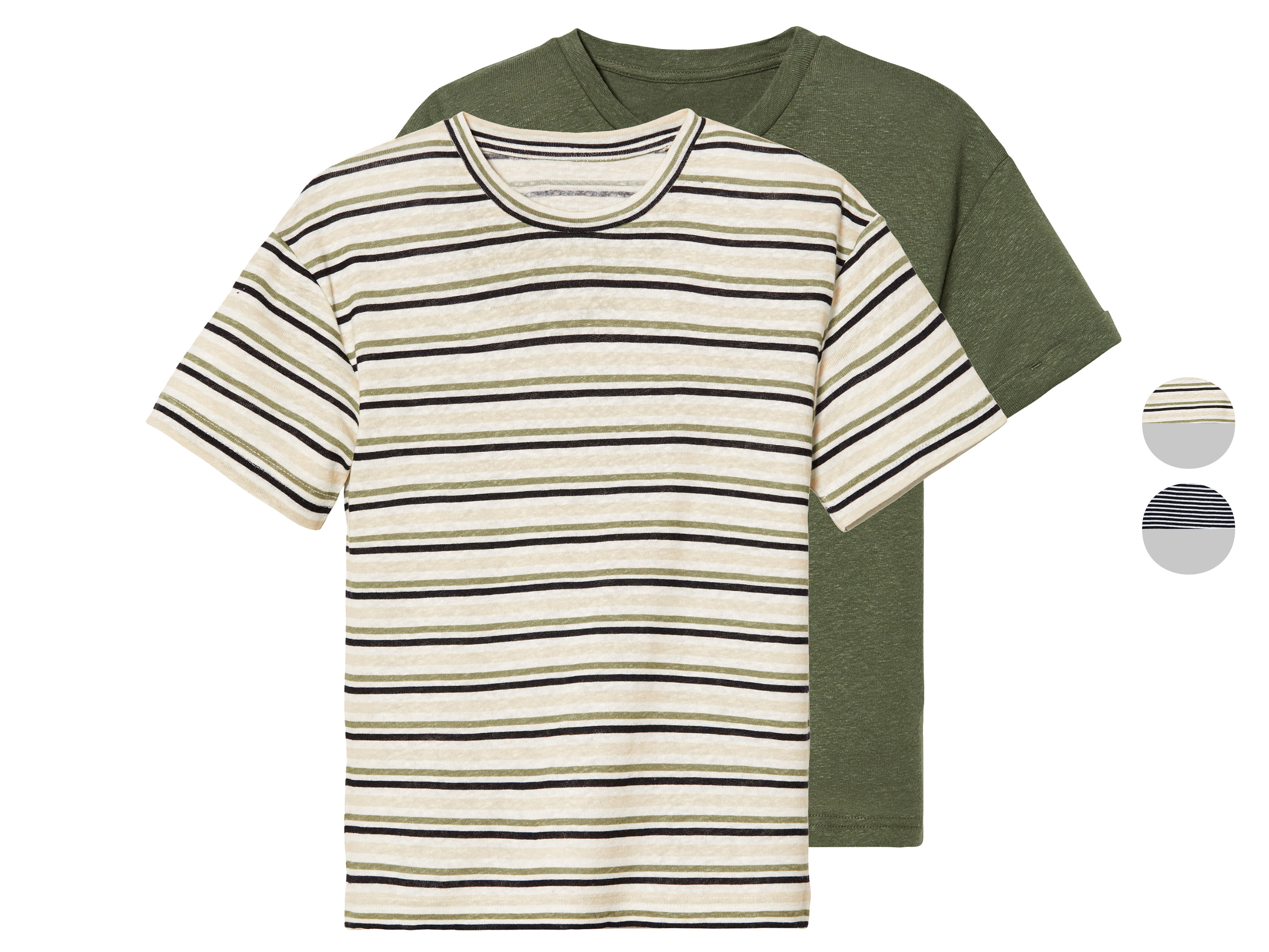 lupilu® Lot de 2 t-shirts enfant