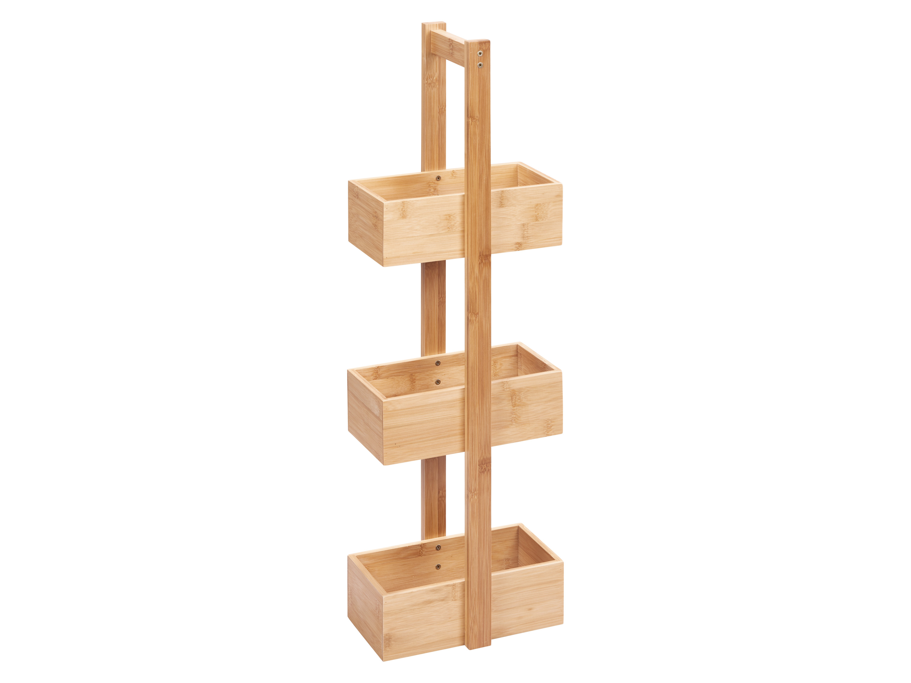 LIVARNO home Rangements en bambou pour salle de bains (étagère à paniers)