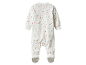 Combinaison bébé à pois.