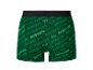 Boxers Parkside verts à motif répété.