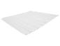 Surmatelas blanc avec coutures horizontales