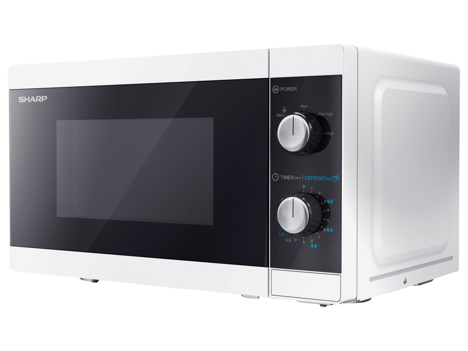 Sharp Four à micro-ondes YC-LS201, 800 W, 20 L