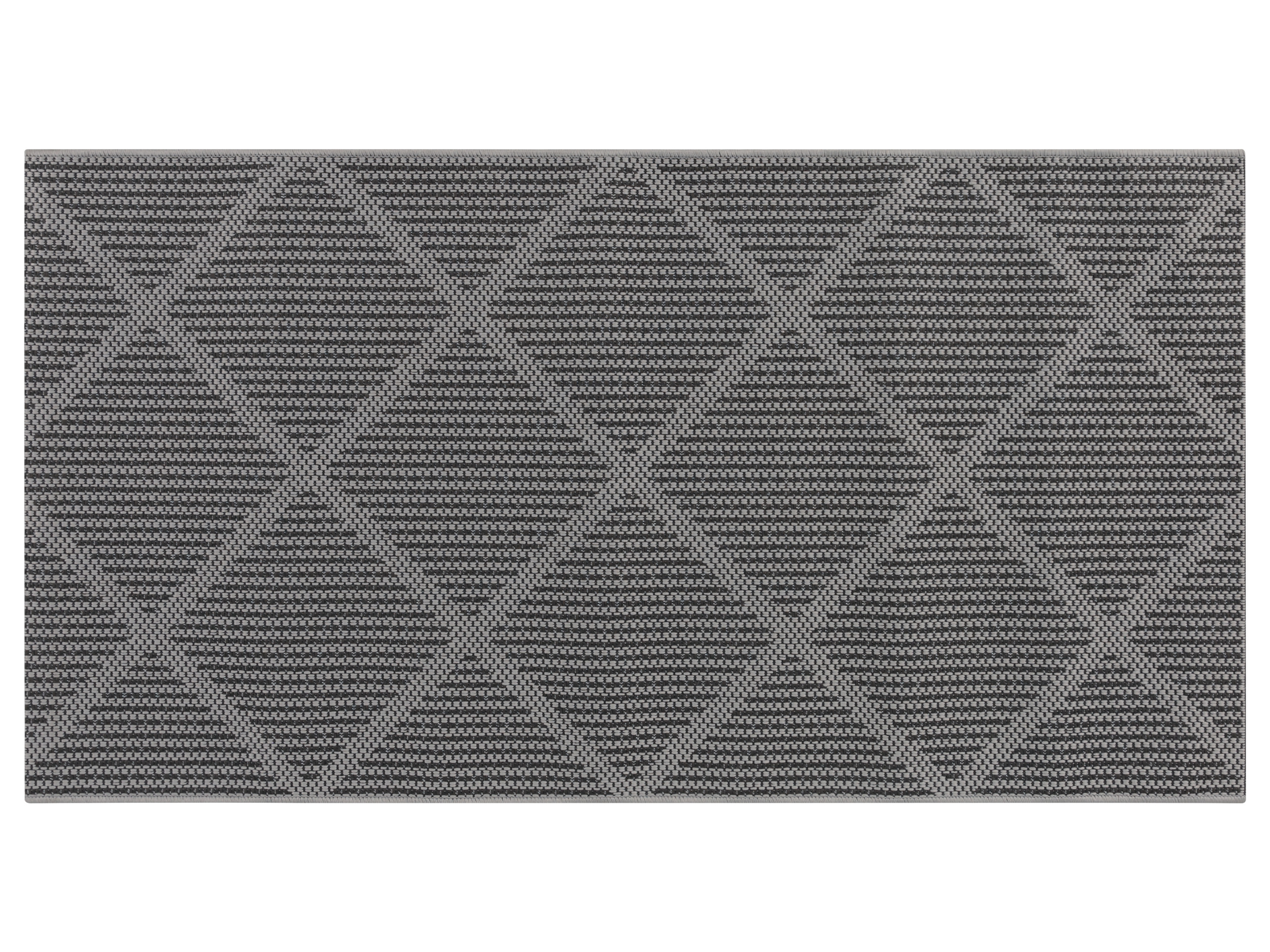 LIVARNO home Tapis d'extérieur, 80 x 150 cm (à carreaux à motifs)