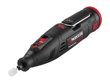 PARKSIDE PERFORMANCE® Set ponceuse-meuleuse de précision sans fil PPFBSA 12 B2 + batterie + chargeur, 12 V