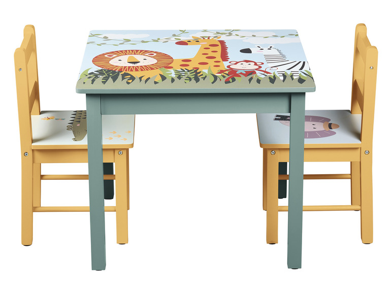 Aller en mode plein écran : LIVARNO home Ensemble table et chaises enfant safari - Image 1
