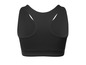 Soutien-gorge de sport noir pour femme.