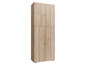 Une armoire en bois à quatre portes.