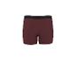 Boxer pour homme bordeaux avec ceinture noire.