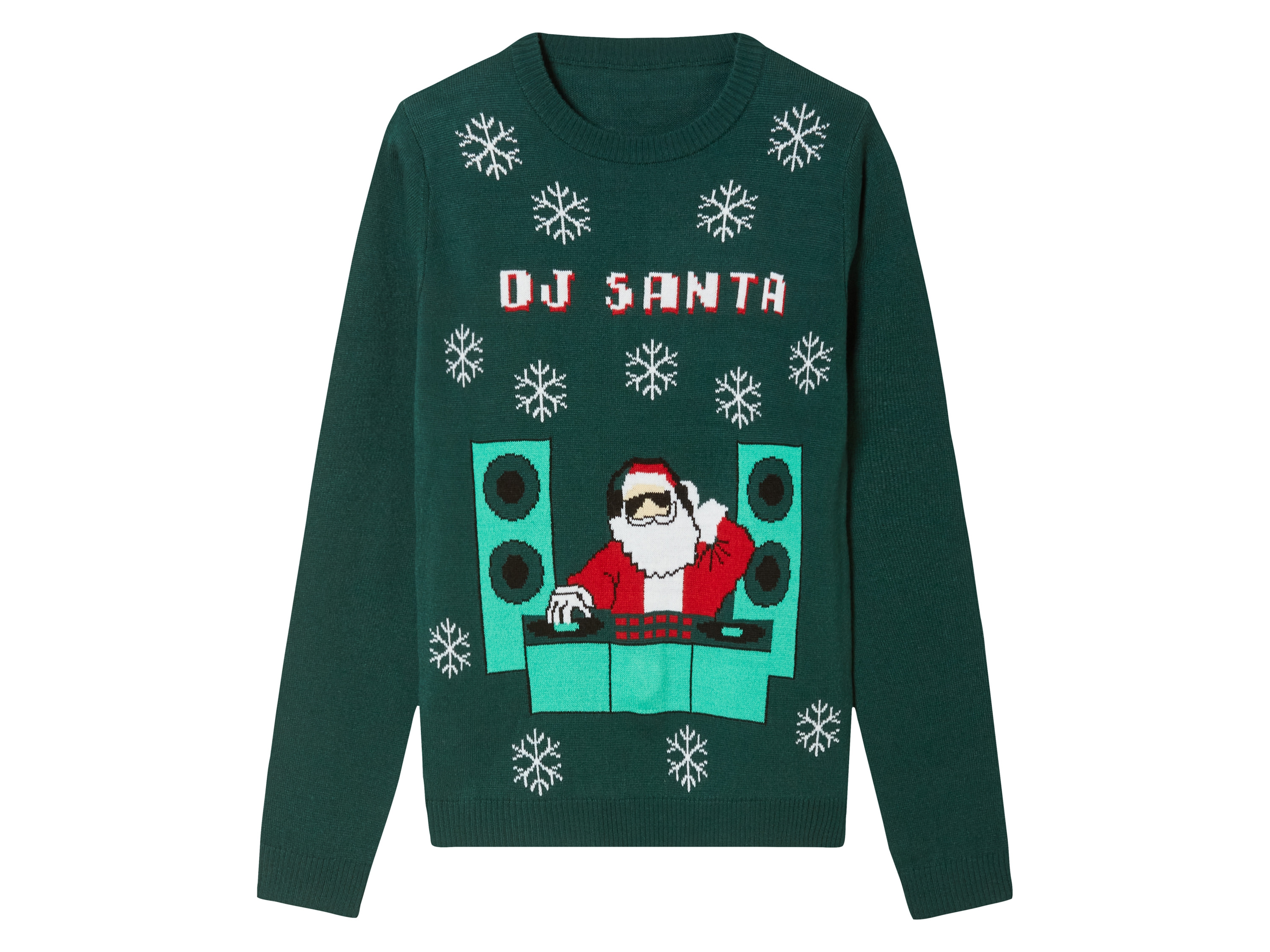 pepperts!® Pull de Noël à LED garçon (8-10 ans, vert)