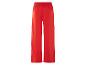 Pantalon rouge ample pour femme.