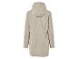 Manteau imperméable beige à capuche