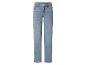 Jean femme coupe droite bleu clair.