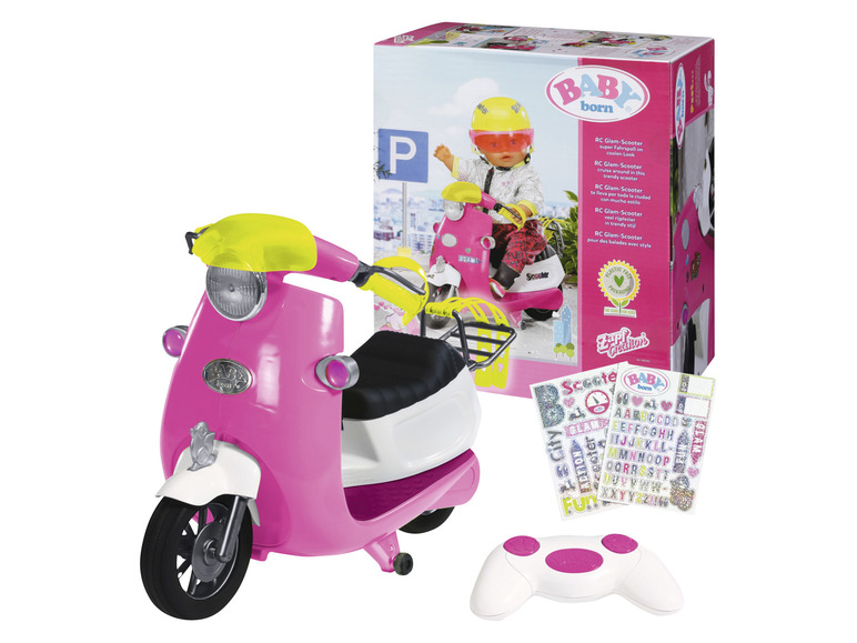 Aller en mode plein écran : Baby Born City-Glam Scooter télécommandé - Image 6