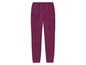 Un pantalon de survêtement violet foncé.