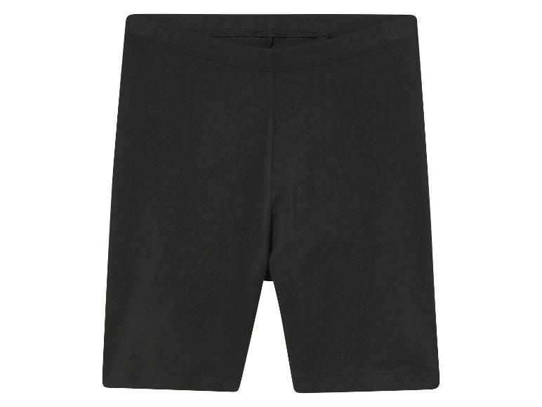 Short cycliste noir uni.