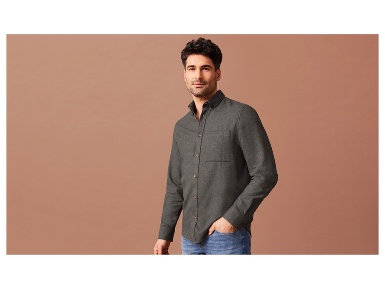 LIVERGY® Chemise en flanelle homme 3