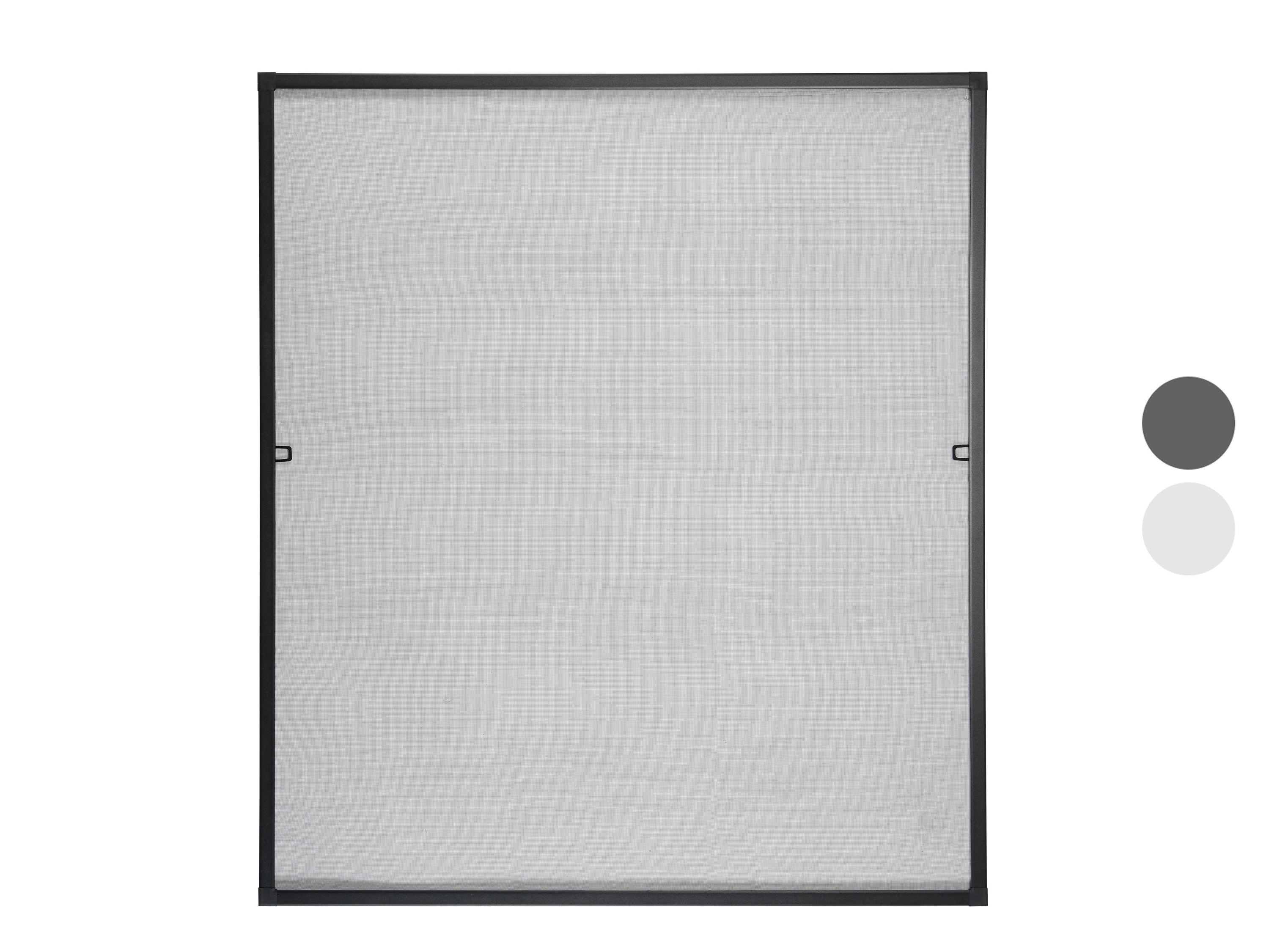 LIVARNO home Moustiquaire de fenêtre en aluminium, 130 x 150 cm