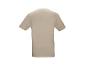 T-shirt beige homme à manches courtes, vue de dos