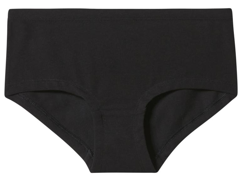 Culotte en coton noir taille haute