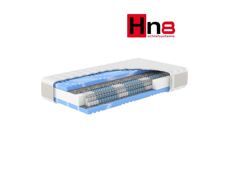 Coupe transversale d'un matelas Hn8 Schlafsysteme.