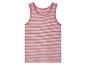 Débardeur rayé rose et blanc pour enfant
