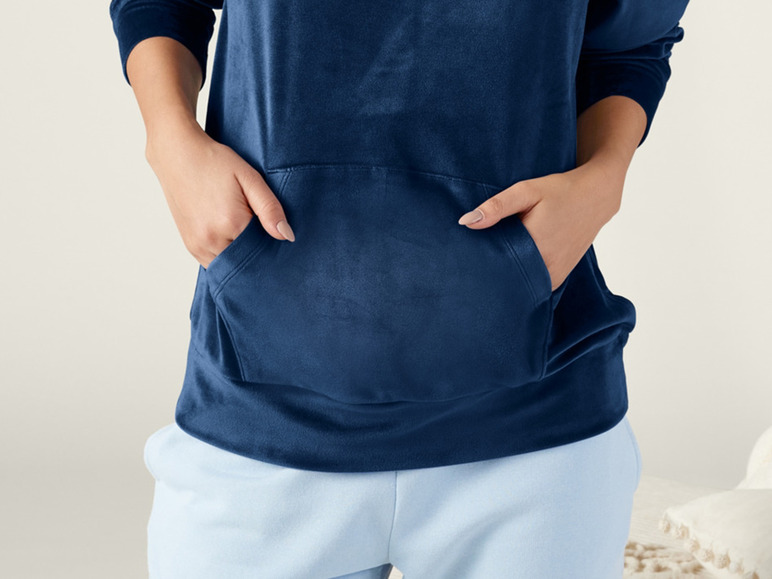 Aller en mode plein écran : esmara® Sweat à capuche en velours femme - Image 9