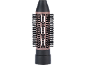 Brosse coiffante avec un corps or rose et des poils noirs