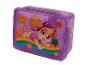 Boîte à lunch violette Paw Patrol avec arc-en-ciel.