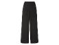 Pantalon large noir élégant.