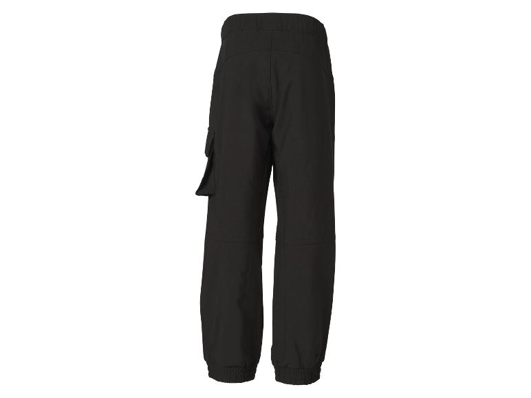 Pantalon cargo noir pour homme, vue arrière