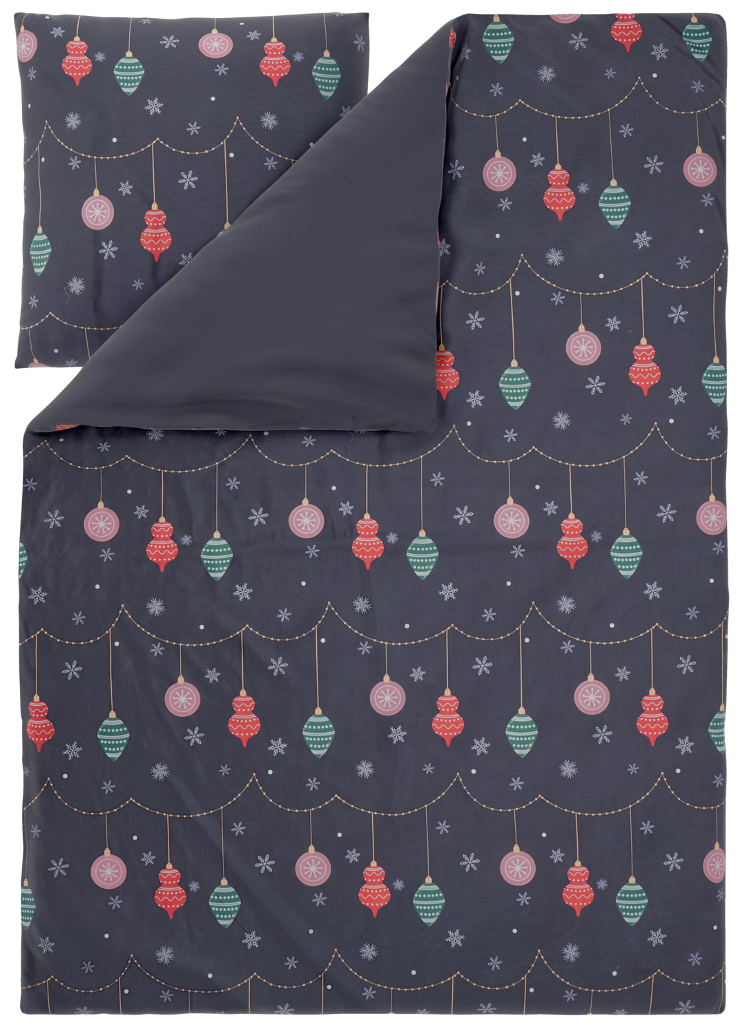 LIVARNO® Linge de lit en satin microfibre, 140 x 200 cm (bleu foncé)