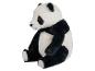 Peluche panda noir et blanc assise