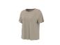 T-shirt beige à manches courtes pour femme