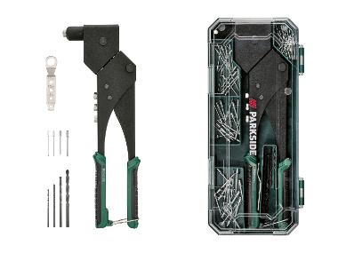 PARKSIDE® Set pince à rivets aveugles PBNZ, 70 pièces