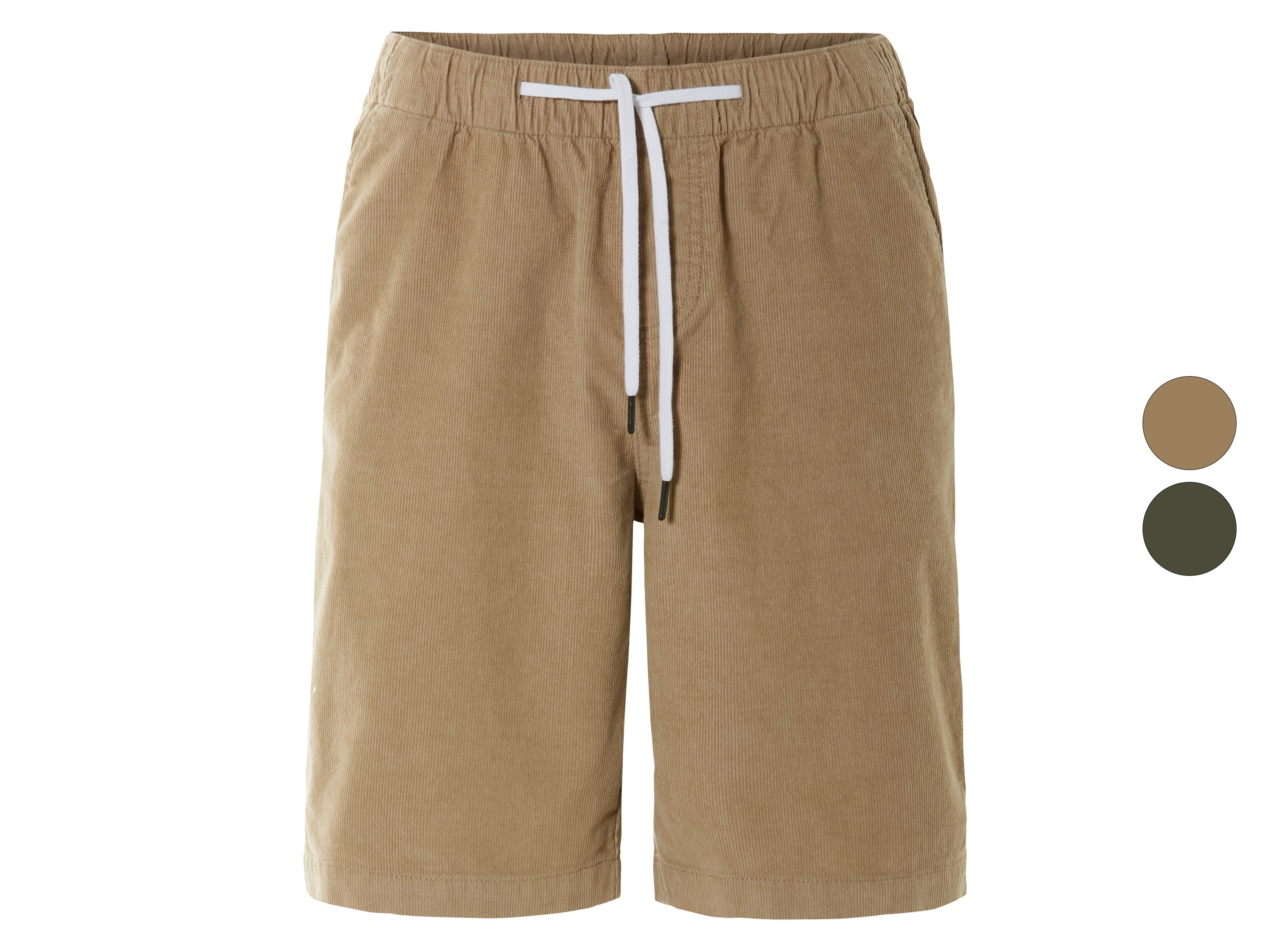 LIVERGY® Short en velours côtelé homme