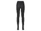 Legging noir opaque taille haute, vu de dos.