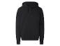Un sweat-shirt à capuche noir.