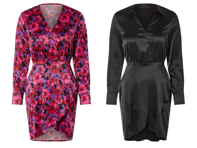 Aller en mode plein écran : esmara® Robe en satin femme - Image 1