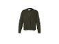 Cardigan tricoté premium LUPILU® pour enfants en vert foncé avec boutons