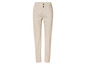 Jeans skinny beiges pour femmes.