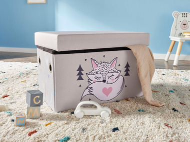 LIVARNO home Banc-coffre de rangement pour enfants, avec rembourrage