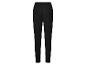 Pantalon noir élégant, style décontracté.