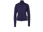 Veste de sport pour femme bleu foncé avec fermeture éclair
